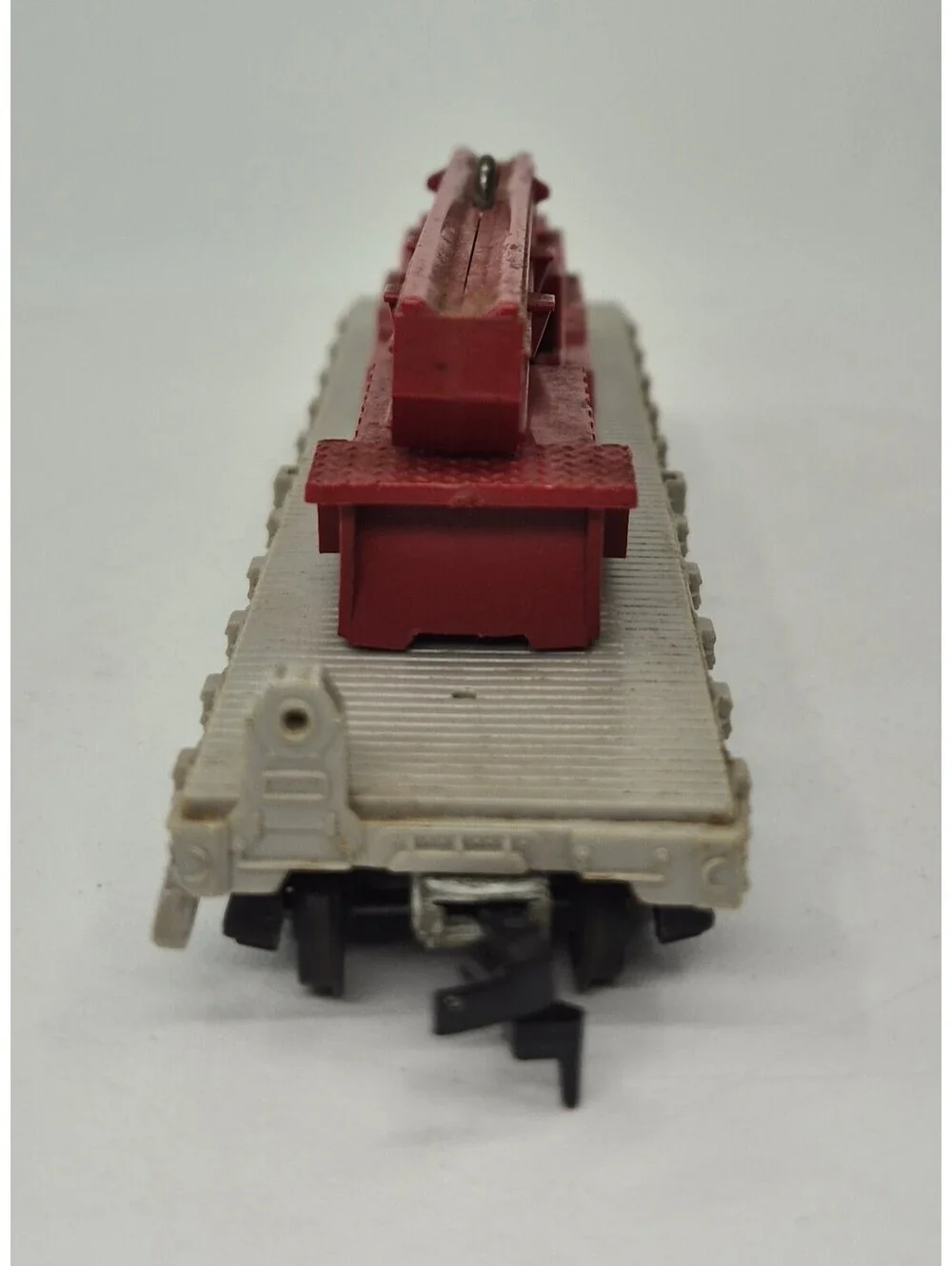 Vintage HO US Army Grey Flat Car with Red Launcher #0850 Lionel No Missile